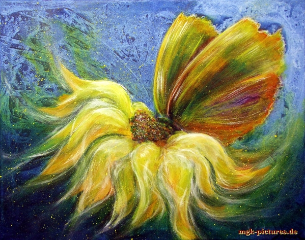 Schmetterling (Acryl 40x50cm)
