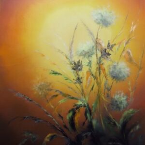Feldblumen im Sonnenschein (Öl 60x40cm)