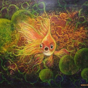 Goldfisch (Acryl 50x70cm)